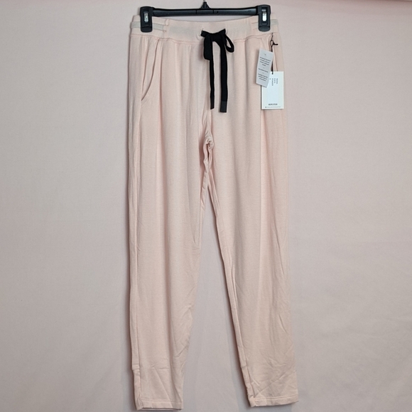 Splits59 Reena Fleece 7/8 Sweatpants in Powder Pink size Small - Picture 1 of 9